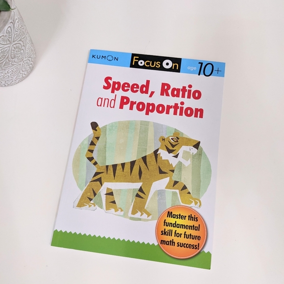 Kumon Math Tutor Focus on Speed, Ratio, Proportion New - Picture 2 of 7